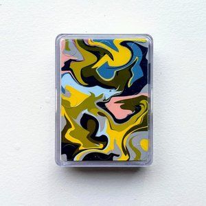 Playing Cards Poker Deck - Pastel Swirls NWT